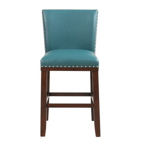 Tiffany - Counter Chair (Set of 2) - Light Blue