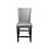 Camila - PU Counter Chair (Set of 2) - Silver
