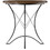 Adele - 3 Piece Dining Set with Round Counter Table - Dark Brown