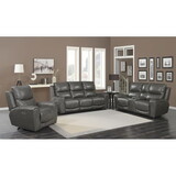 Laurel - 3 Piece Power Reclining Living Room Set - Gray