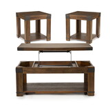 Arusha - 3 Piece Table Set - Brown