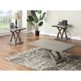 Jocelyn - 3 Piece Table Set (Sofa, End, Coffee Tables) - Gray B081S00440