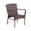 3 Pieces Outdoor Seating Group Furniture, PE Rattan Patio Furniture, Wicker Patio Chairs Set, Patio Bistro Sets, Outdoor Conversation Sets - Brown B082119311