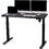 Whole Piece Electric Standing Desk, 48 x 24 inches Height Adjustable Desk, Sit Stand Desk Home Office Desks - Black B082119962