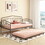 Fox twin daybed with twin trundle, Black B083P154245