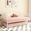 Fox Twin Daybed with Twin Trundle, White