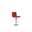 BAR STOOL in Red, Chrome B089112912