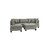3-PC SECTIONAL in Gray B089S00116