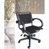 Bungee Arm Office Chair with Black Coating B091119807