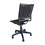 Bungee Task Office Chair Armless with Black Coating B091119808