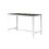 Farmhouse Style Minimalist Counter Height Table in Brown/ White B091P184054