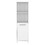 Kitchen Pantry Feery, Single Door Cabinet, Interior and External Shelves, White Finish B092122927