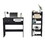 Home Office Set Caldwell, Keyboard Tray, Black Wengue Finish B092123046