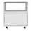 Nightstand Munyochi, One Drawer, White Finish B092123114