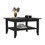 Coffee Table San Jose, One Shelf, Black Wengue Finish B092123333