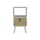 Nightstand a Magness, Living Room, White / Macadamia B092P154880