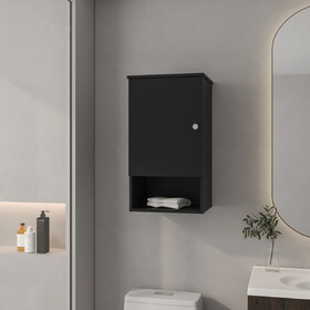 Medicine Cabinet Porto, Bathroom, Black B092P238699