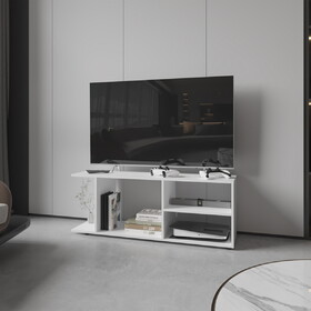 Entertainment Center Barton, Living Room, White B092P238704