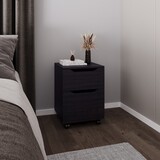 Ovid Nightstand, BedrooM, Black B092P315566