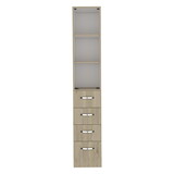 Linen Cabinet Epic, Bathroom, Light Pine / White B092S00054