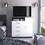 Dresser Beaufort, Bedroom, Smokey Oak / White B092S00059