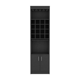 Bar Cabinet Modoc, Living Room, Black B092S00084