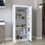 Pantry Cabinet Orlando, Kitchen, White B092S00095