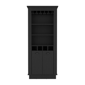 Bar Cabinet Provo, Living Room, Black B092S00164