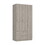 Three Door Armoire Clark, Bedroom, Light Gray B092S00203