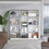 Trues 3 Piece Living Room Set with 3 Bookcases, White B092S00229