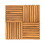 Damian 8-Slat Acacia Interlocking Deck Tile (Set of 10 Tiles) B093121175