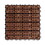 Kaia 8-Slat Reddish Brown Wood Interlocking Deck Tile (Set of 10 Tiles) B093121179