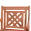 Siriana Reddish Brown Tropical Wood Patio Armchair B093121199
