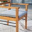 Carlton Honey Patio Wood Dining Chair B093121206