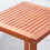 Emilio Reddish Brown Tropical Wood Bar Table B093121224