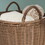Joseph Round Cone Woven Resin Wicker Basket with Handles - 16" x 16" x 14.5" - Chocolate Brown - for Clothes, Towels, Canvas, Toys, Magazine Storage and Home Decoration B093P169700
