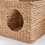 Gertrude Water Hyacinth Woven Wicker Square Cat Bed Cave - 13" x 13" x 13" - for Small and Medium Cat Breeds and Chihuahua B093P169710