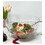 Designer Swirl Clear Acrylic Large Bowl, Break Resistant Premium Acrylic Round Serving Bowl for Party's, Snacks, or Salad Bowl, BPA Free B095120317