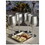 Designer Metallic Silver Color Acrylic Wine Glasses Set of 4 (12oz), Premium Quality Unbreakable Stemmed Acrylic Wine Glasses for All Purpose Red or White Wine B095120320