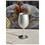 Designer Metallic Silver Color Acrylic Wine Glasses Set of 4 (20oz), Premium Quality Unbreakable Stemmed Acrylic Wine Glasses for All Purpose Red or White Wine B095120322