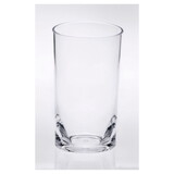 Designer Oval Halo Clear Acrylic Hi Ball Tumbler Set of 4 (15oz), Premium Quality Unbreakable Stemless Acrylic Tumbler for All Purpose B095120341