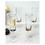 Designer Acrylic Oval Halo Rainbow Champagne Flutes Set of 4 (4oz), Premium Quality Unbreakable Stemmed Acrylic Champagne Flutes for All Champagnes B095120348