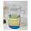 2.75 Quarts Designer Oval Halo Blue Acrylic Pitcher with Lid, Crystal Clear Break Resistant Premium Acrylic Pitcher for All Purpose BPA Free B095120351