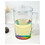 2.75 Quarts Designer Oval Halo Rainbow Acrylic Pitcher with Lid, Crystal Clear Break Resistant Premium Acrylic Pitcher for All Purpose BPA Free B095120352