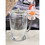 2.75 Quarts Designer Oval Halo Clear Acrylic Pitcher with Lid, Crystal Clear Break Resistant Premium Acrylic Pitcher for All Purpose BPA Free B095120353