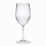 Designer Tritan Hammer Clear Wine Glasses Set of 4 (12oz), Premium Quality Unbreakable Stemmed Acrylic Wine Glasses for All Purpose Red or White Wine B095120367