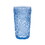 Designer Acrylic Paisley Blue Drinking Glasses Hi Ball Set of 4 (17oz), Premium Quality Unbreakable Stemless Acrylic Drinking Glasses for All Purpose B095120385
