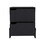 DEPOT E-SHOP Haines Nightstand with 2-Drawers, End Table with Sturdy Base, Black B097120606