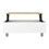 DEPOT E-SHOP Aran Lift Top Coffee Table, Storage Compartment, White / Light Oak B097132901