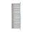 DEPOT E-SHOP Baltimore Wall Mounted Shoe Rack, Mirror, Single Door, Ten Shoes Capacity, White B097132917